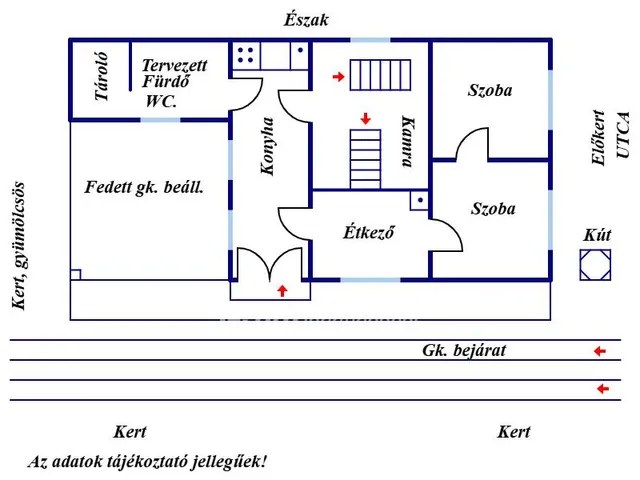 Eladó nyaraló Kaposvár 53 nm