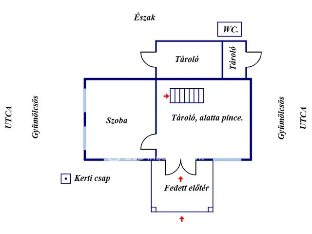 Eladó nyaraló Kaposvár 65 nm