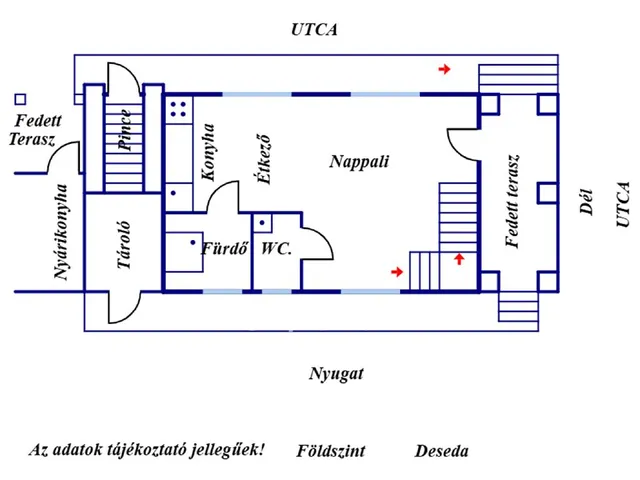 Eladó ház Kaposvár 71 nm