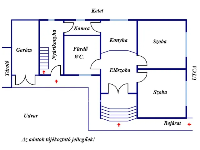 Eladó ház Osztopán 73 nm