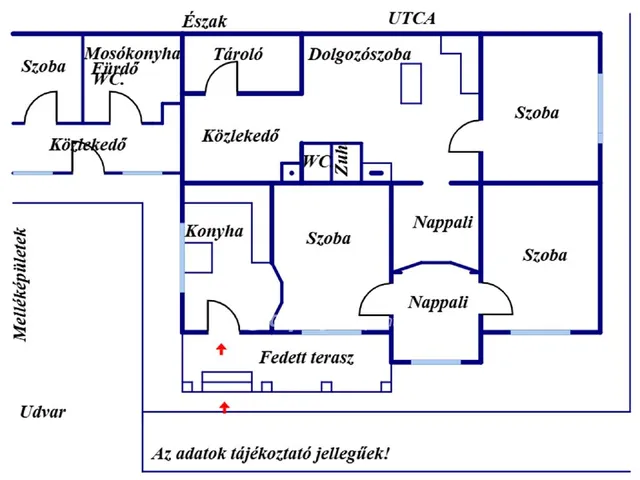 Eladó ház Felsőmocsolád 150 nm