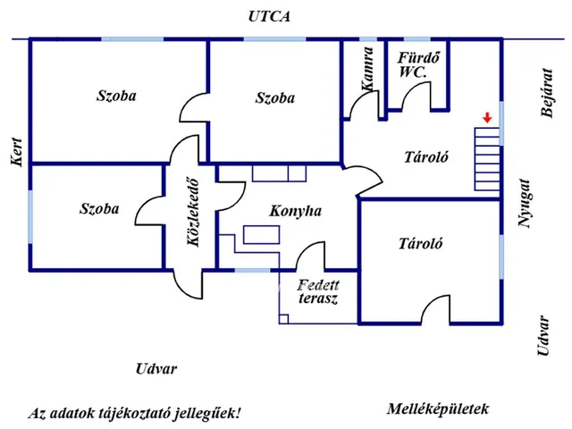 Eladó ház Osztopán 153 nm