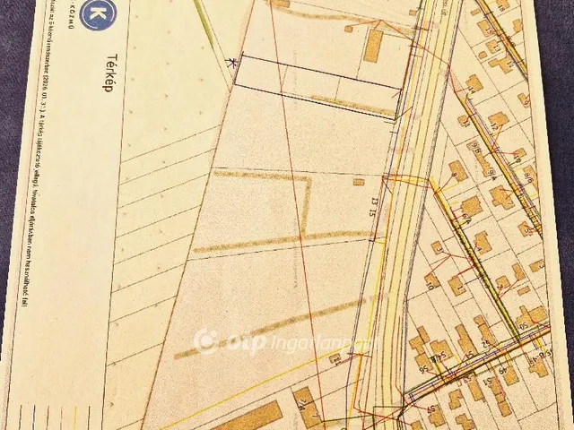 Eladó telek Balatonszárszó 3410 nm