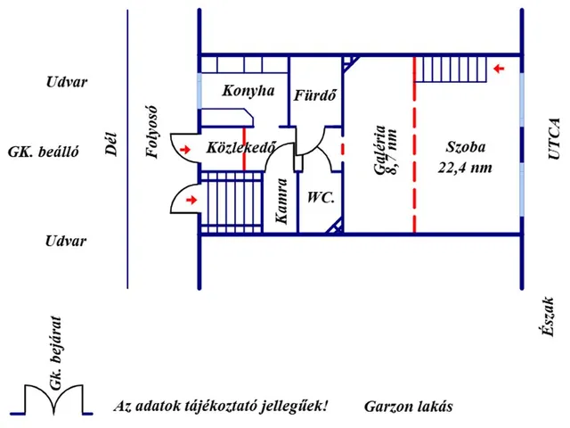 Eladó lakás Kaposvár 36 nm