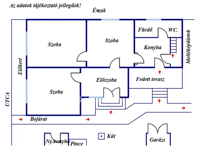 Eladó ház Osztopán 77 nm