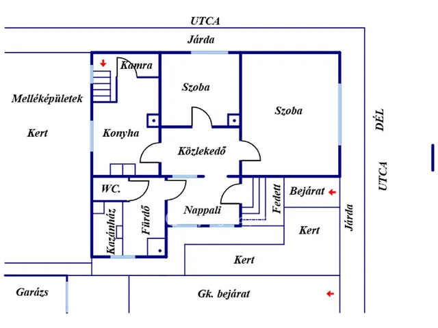 Eladó ház Kaposvár 60 nm