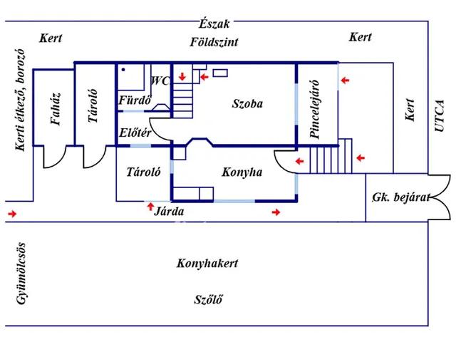 Eladó ház Kaposvár 57 nm