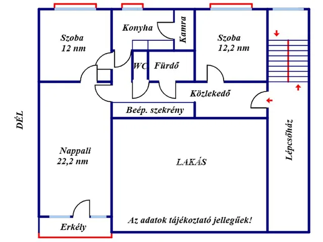Eladó lakás Kaposvár 71 nm