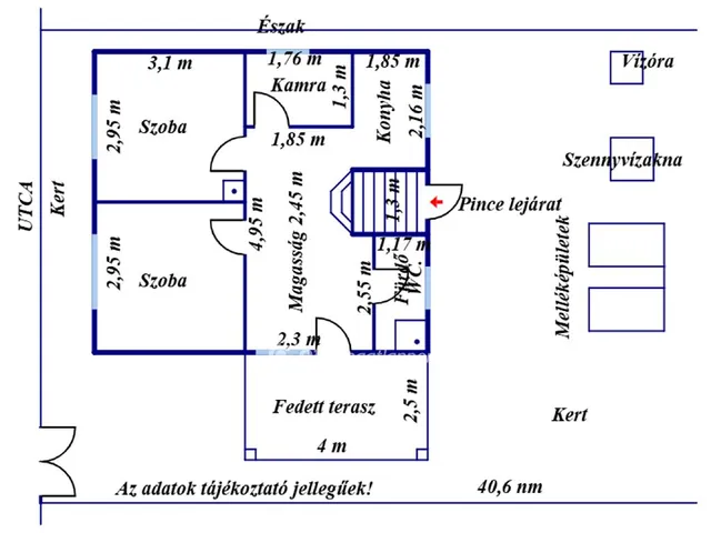 Eladó ház Kaposvár 41 nm