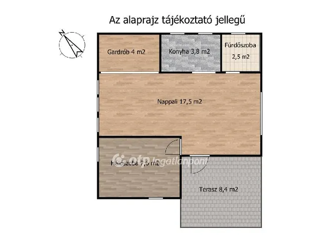 Eladó üdülő és hétvégi ház Kiskunlacháza, Dunapart 39 nm