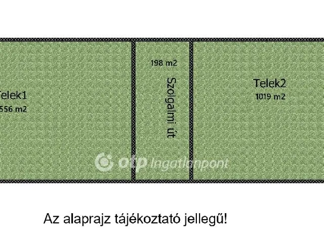 Eladó telek Szigetszentmiklós 2673 nm