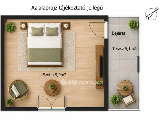 Eladó telek Dömsöd 388 nm