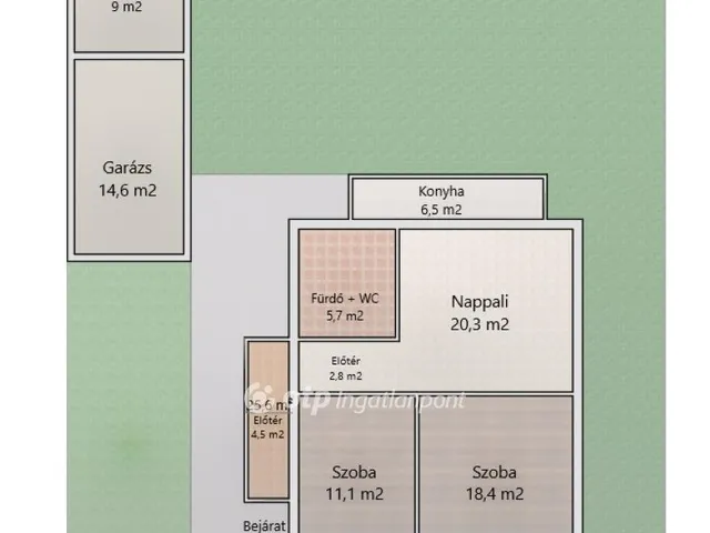 Eladó ház Budapest XIX. kerület, Kertváros 82 nm