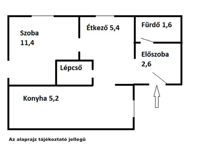 Eladó ház Baracska 55 nm