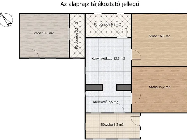 Eladó ház Dömsöd, Központ közeli 83 nm