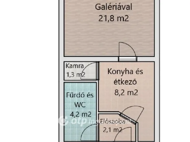 Eladó ház Budapest XX. kerület, Erzsébetfalva 43 nm