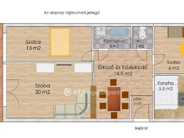 Eladó lakás Monor, Lakótelep 65 nm