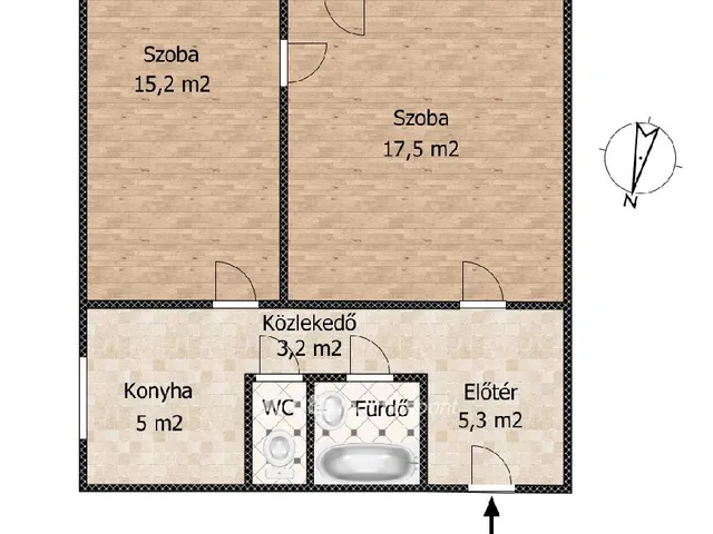 Eladó lakás Budapest XXI. kerület 52 nm
