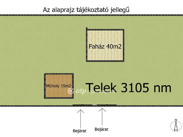 Eladó telek Szigetszentmiklós 3105 nm