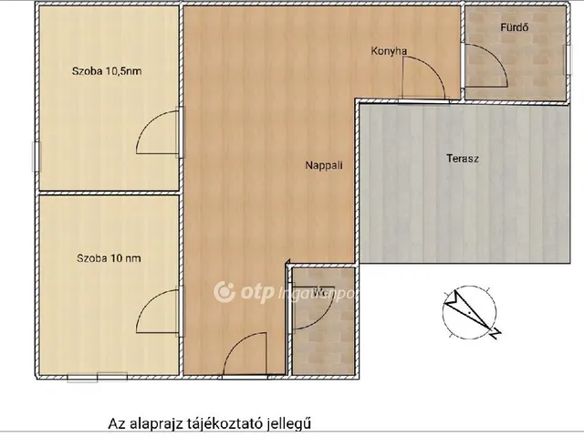 Eladó üdülő és hétvégi ház Dömsöd 45 nm