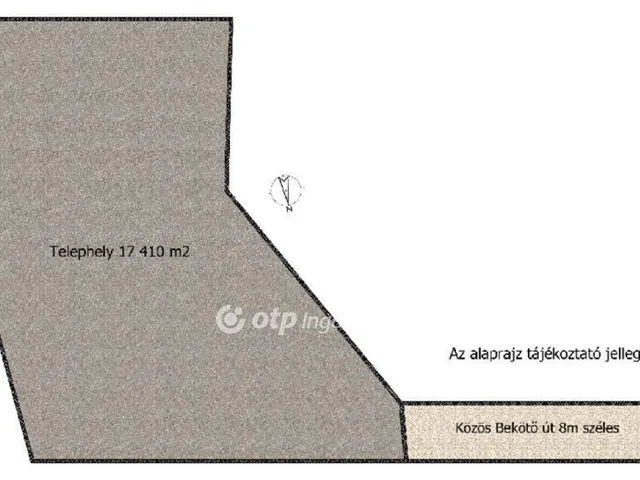 Kiadó telek Szigetszentmiklós 17418 nm