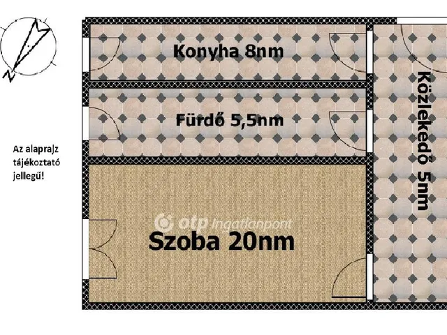 Eladó lakás Dunaújváros 39 nm