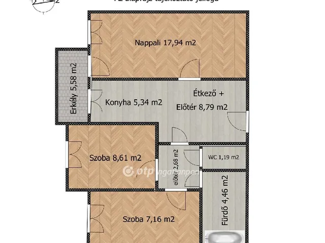 Eladó lakás Budapest XXI. kerület 56 nm