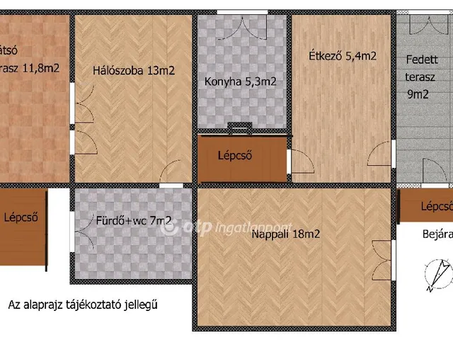 Eladó ház Százhalombatta, Dunafüred 110 nm