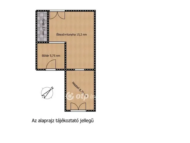 Eladó üdülő és hétvégi ház Tass 45 nm