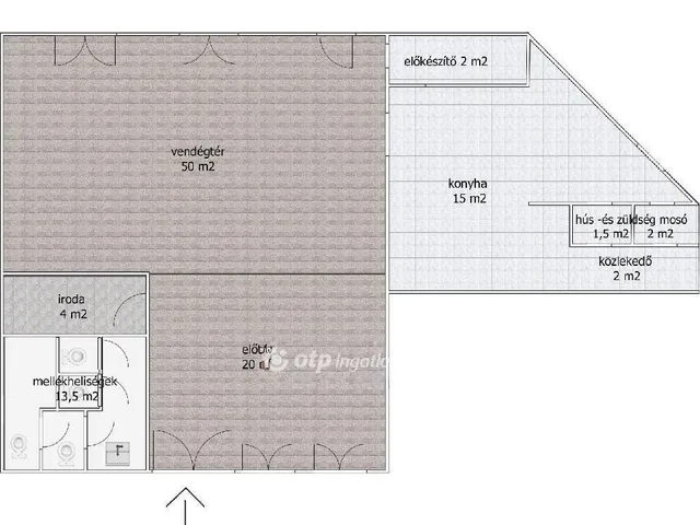 Eladó kereskedelmi és ipari ingatlan Szigetszentmiklós 110 nm
