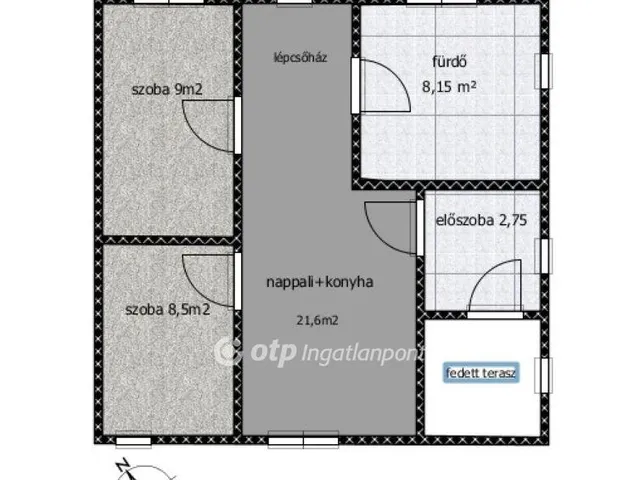 Eladó ház Kunszentmiklós, Tasskertes 85 nm