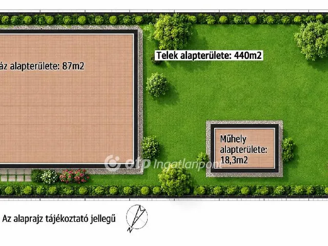 Eladó nyaraló Dömsöd 87 nm