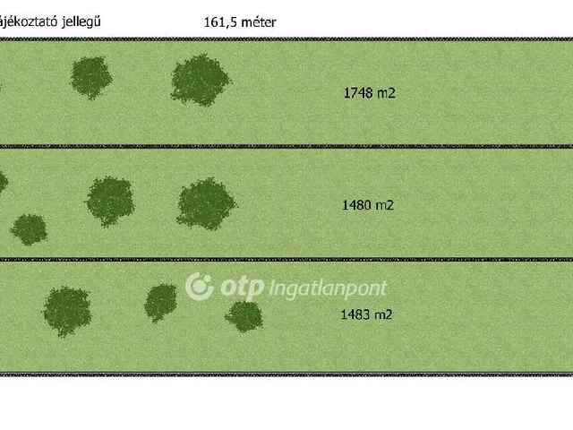 Eladó telek Taksony 4440 nm