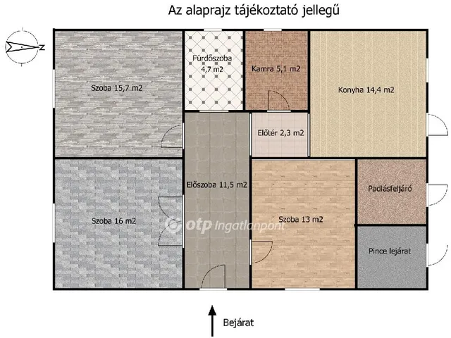 Eladó ház Dömsöd 82 nm