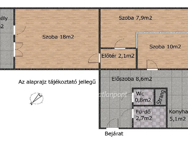 Eladó lakás Szigetszentmiklós 61 nm