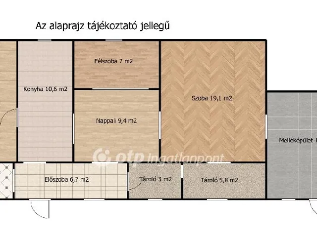 Eladó ház Dömsöd 83 nm