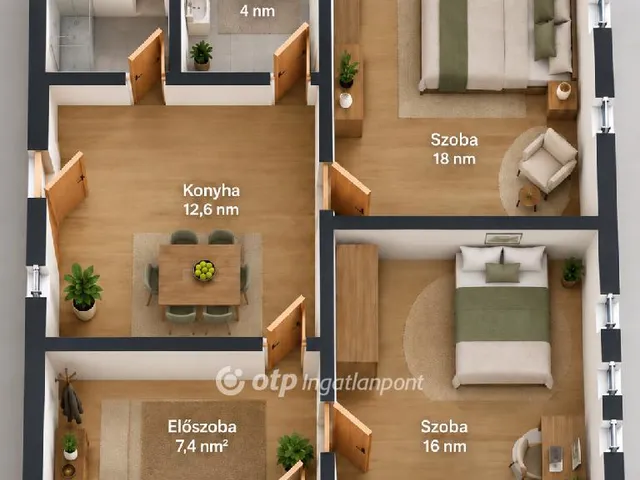 Eladó ház Kunszentmiklós 65 nm