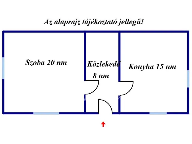 Eladó ház Jászalsószentgyörgy 43 nm