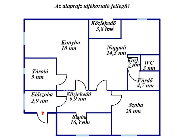 Eladó ház Jászapáti 96 nm