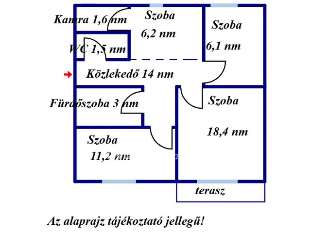 Eladó lakás Jászberény 62 nm