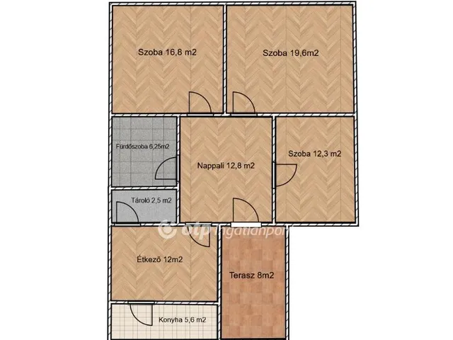 Eladó ház Jászalsószentgyörgy 120 nm