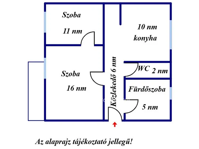 Kiadó lakás Jászberény 54 nm