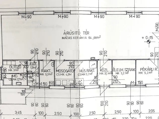 Eladó kereskedelmi és ipari ingatlan Cibakháza 140 nm