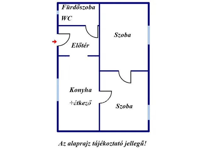 Eladó ház Tiszaföldvár 76 nm