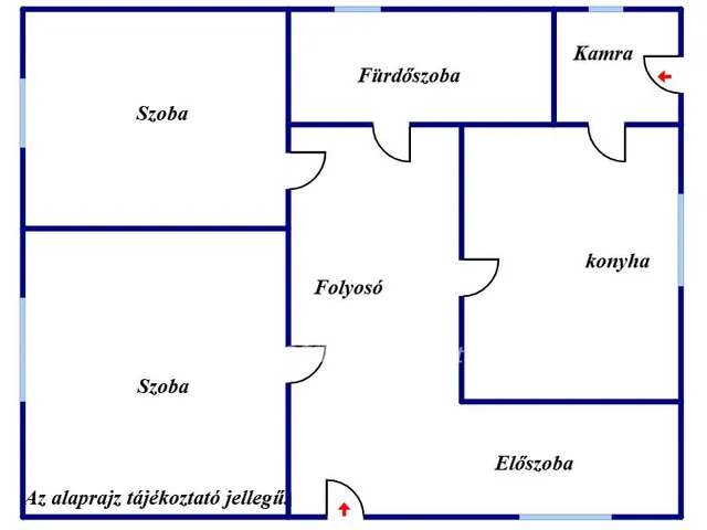 Eladó ház Rákócziújfalu 80 nm