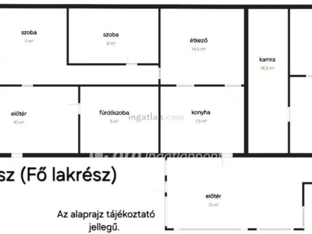 Eladó ház Tiszaföldvár 150 nm