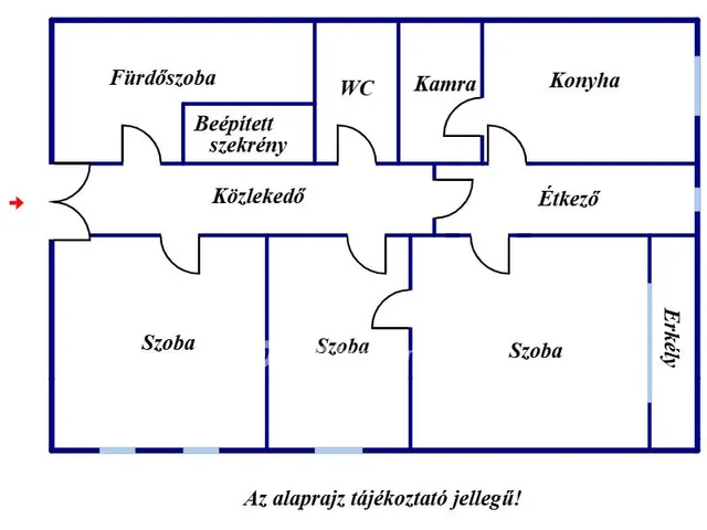Eladó lakás Kunszentmárton 68 nm