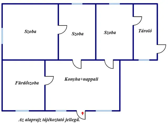 Eladó ház Tiszaföldvár 84 nm