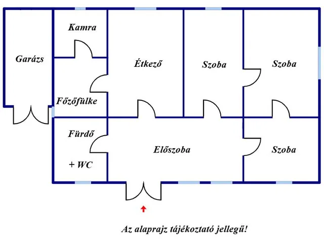 Eladó ház Kunszentmárton 71 nm
