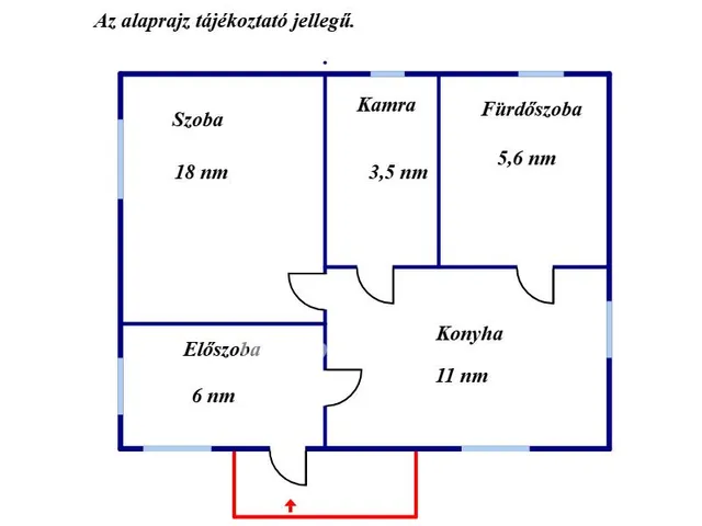 Eladó ház Kőtelek 44 nm